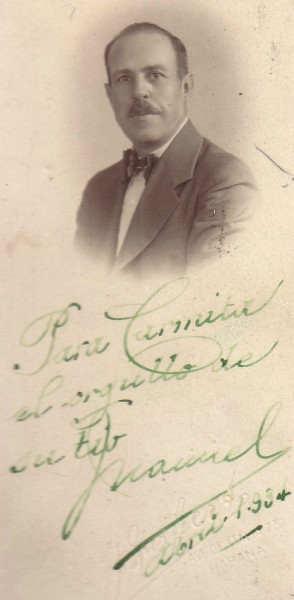 Tio Manuel in 1934