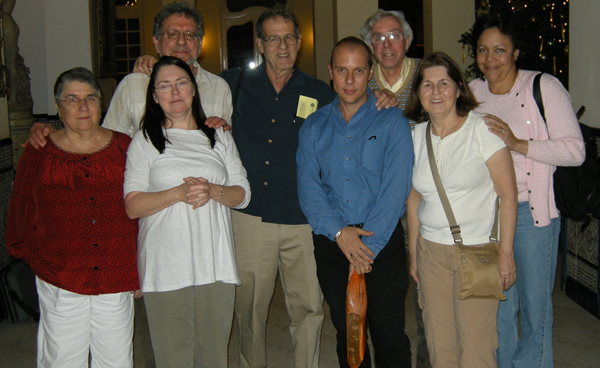 Tour group with JA at Sevillw