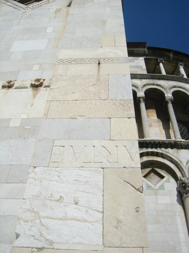 Cathedral showing old blocks