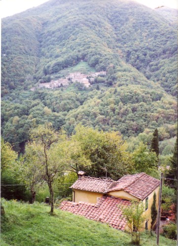 Villabuona from Pescaglia in 2001