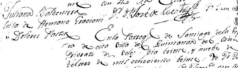 Juliana-partial baptismal cert 1820