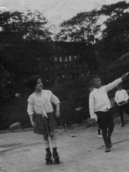 Carmen Skating in Park on E 86th Street