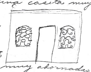 Drawing of House in Javea