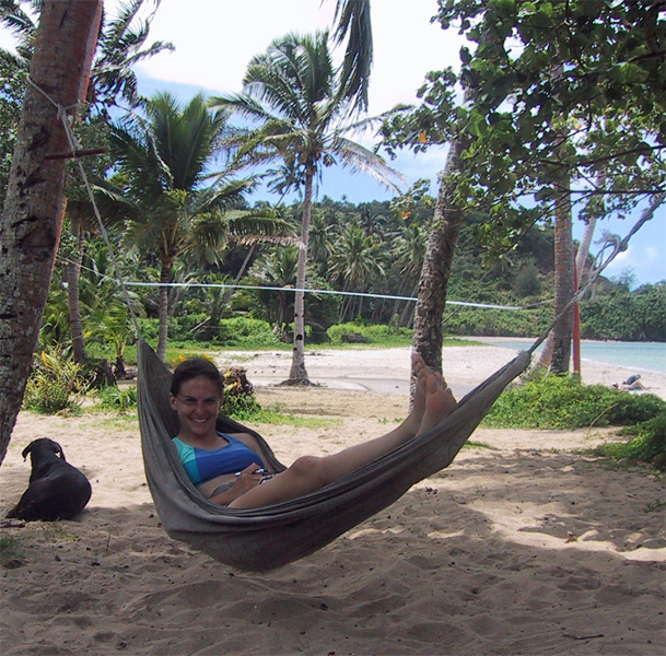 Jess in
        Hammock