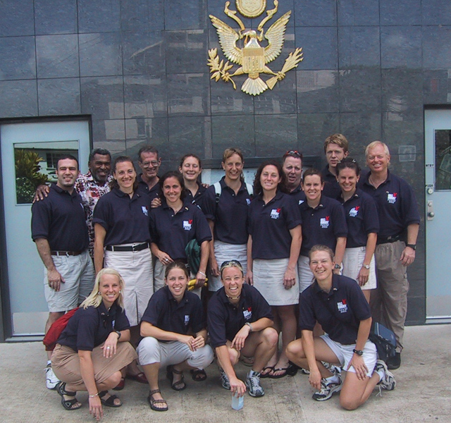 Eagles at US Embassy
