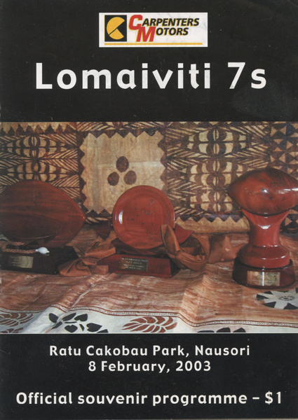 Lomaiviti 7s - 2003 program