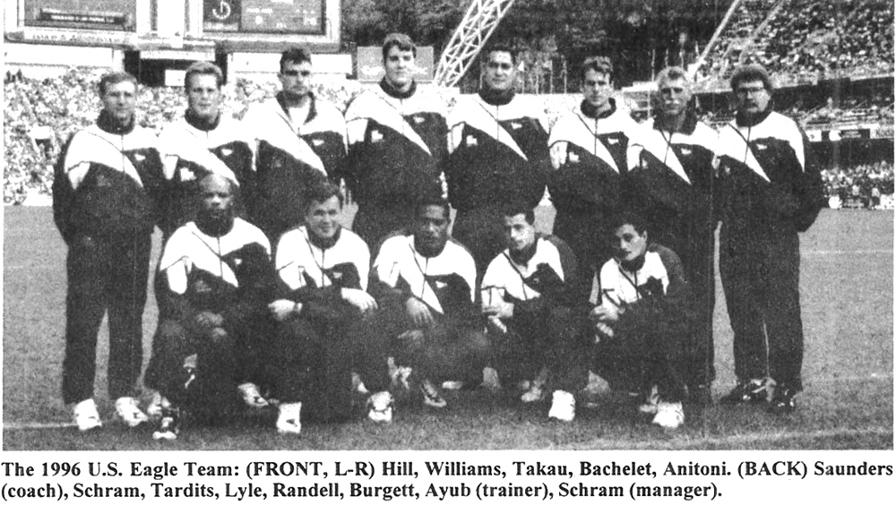 1996
            US Men at Hong Kong Sevens