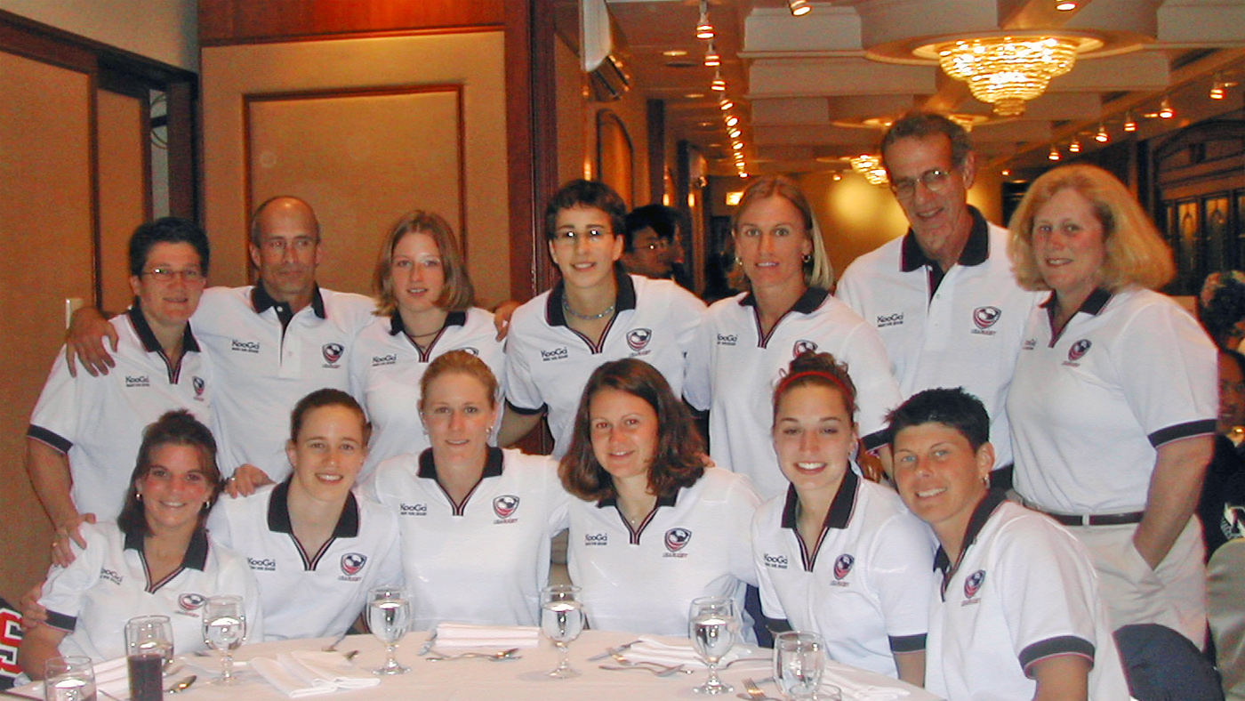 Eagle Women at 2004 HK 7s banquet