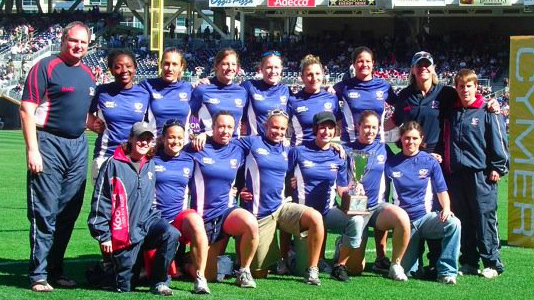 US Women at San Diego 7s Feb 2008