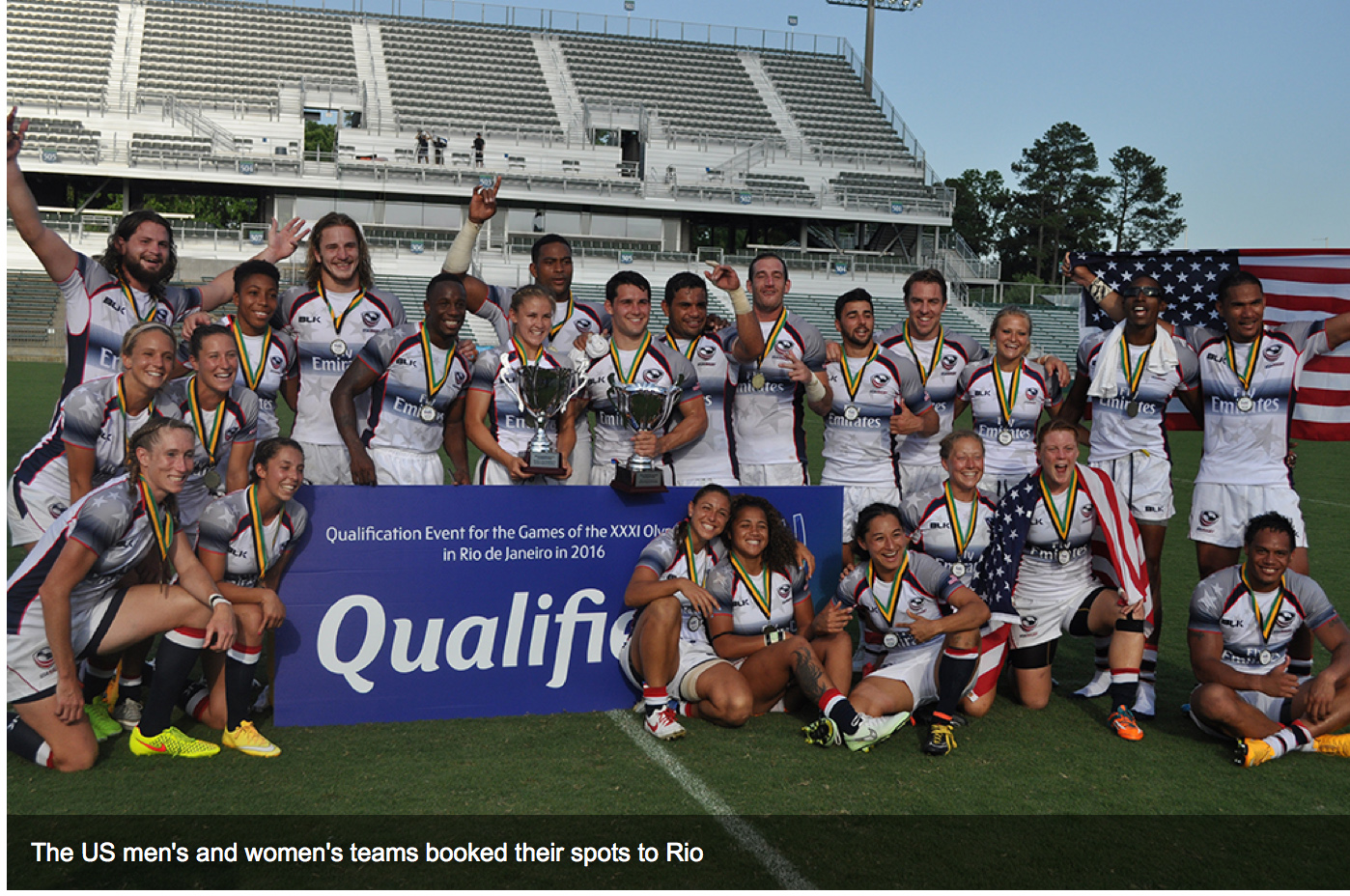 2015 Men and Women Qualify for the Olympics