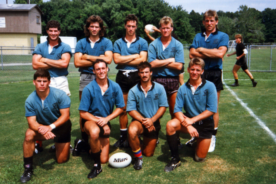 Atlantis men at Cape Fear 1989