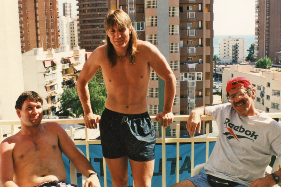 Captains
            & Coach on balcony