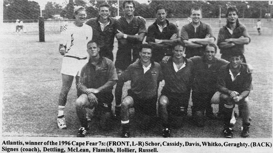 Atlantis men win Cape Fear 1996