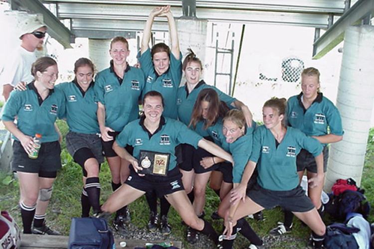 Team Celebration w Katrinka & Plaque