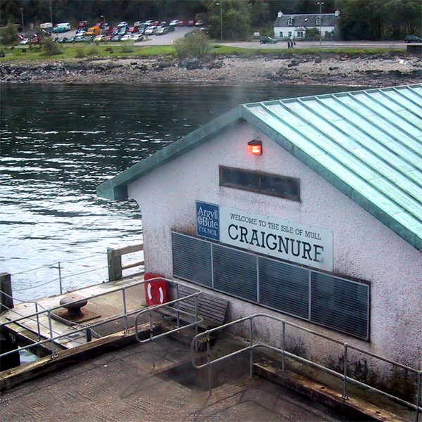 at Craignure
            dock