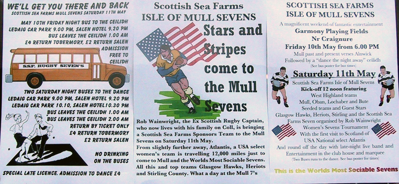 Stars & stripes
            coming to Mull