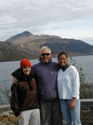 Sue Beet Dana at Loch Lomond