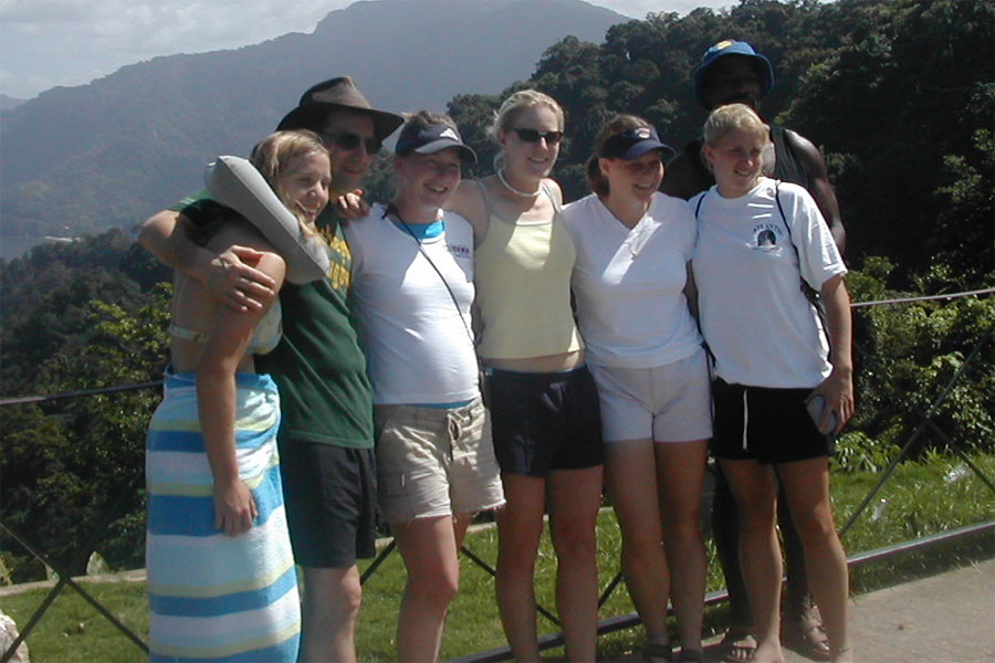 Group at overlook