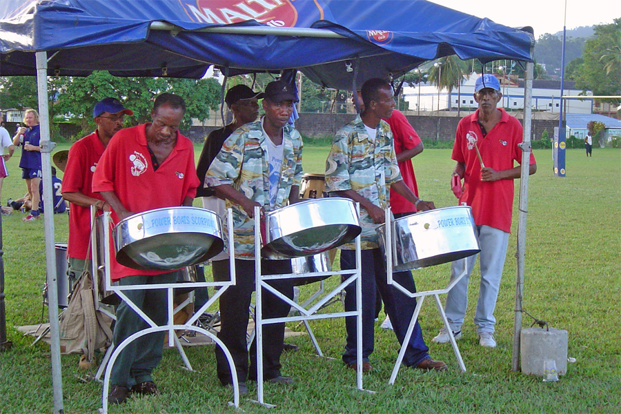 Pan band that entertained us