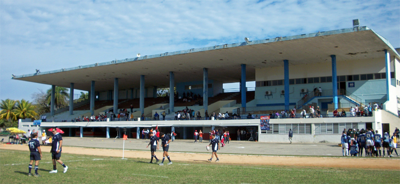 Stands from the field pre-tourney