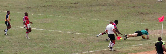 Ryan try vs Cuba