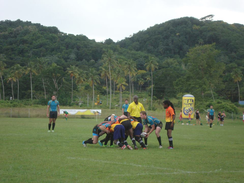 Scrum v Invictus showing Background