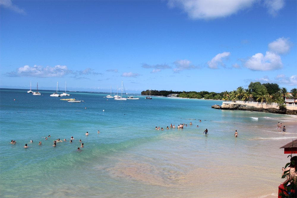 View of the beach