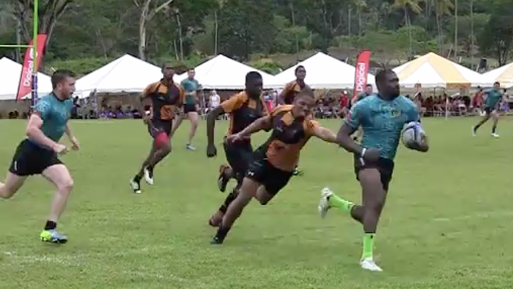 Ty scoring vs. Tobago