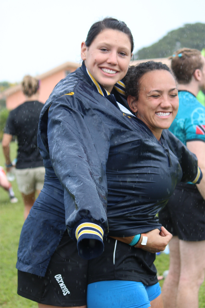 Abby and Ariel share jacket