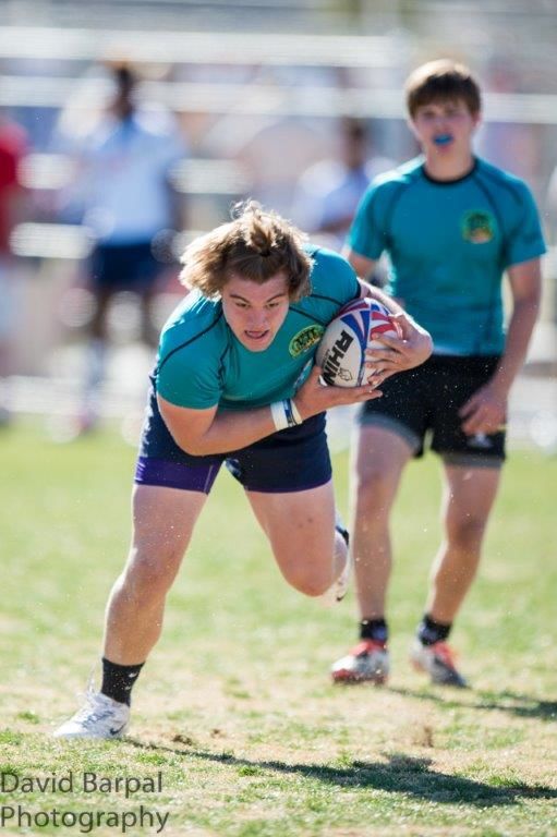 Joey Freeman
                scores try