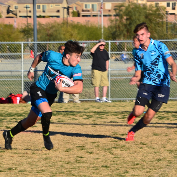 Chris
Bortuzzo runs v Bayside