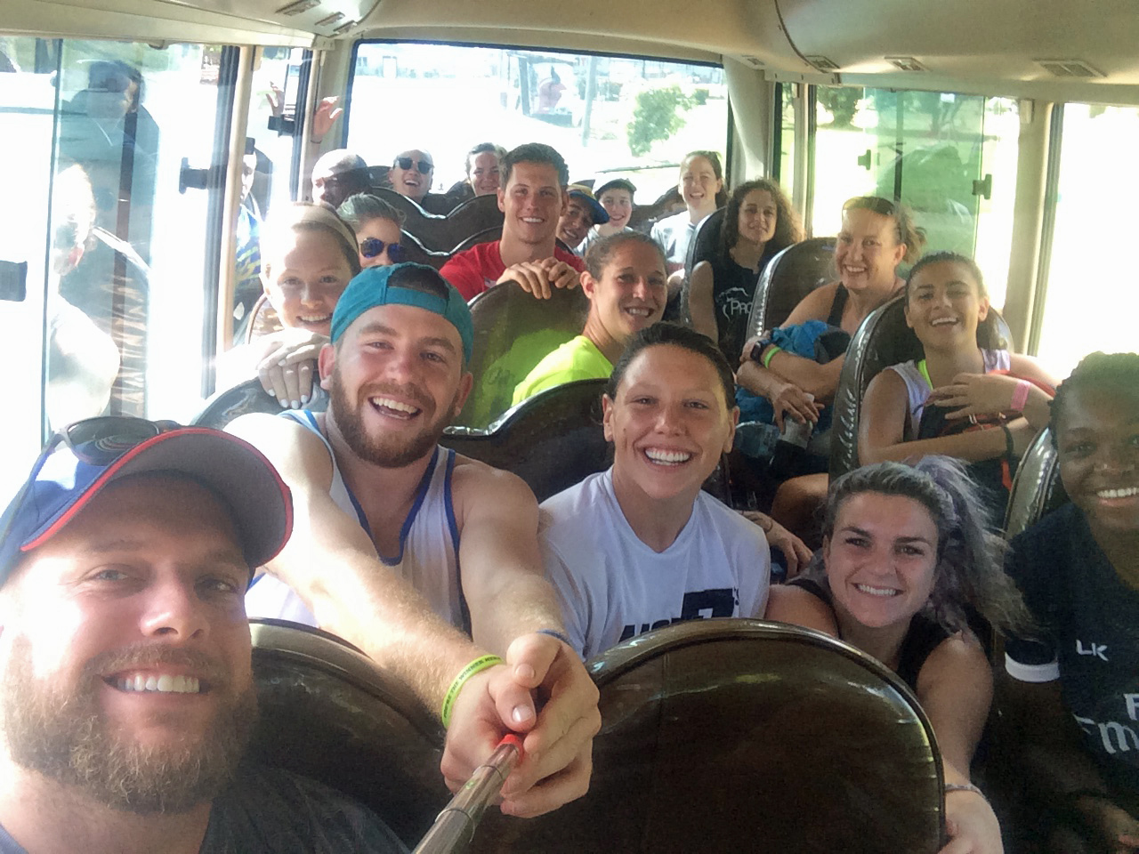 Bus to practice