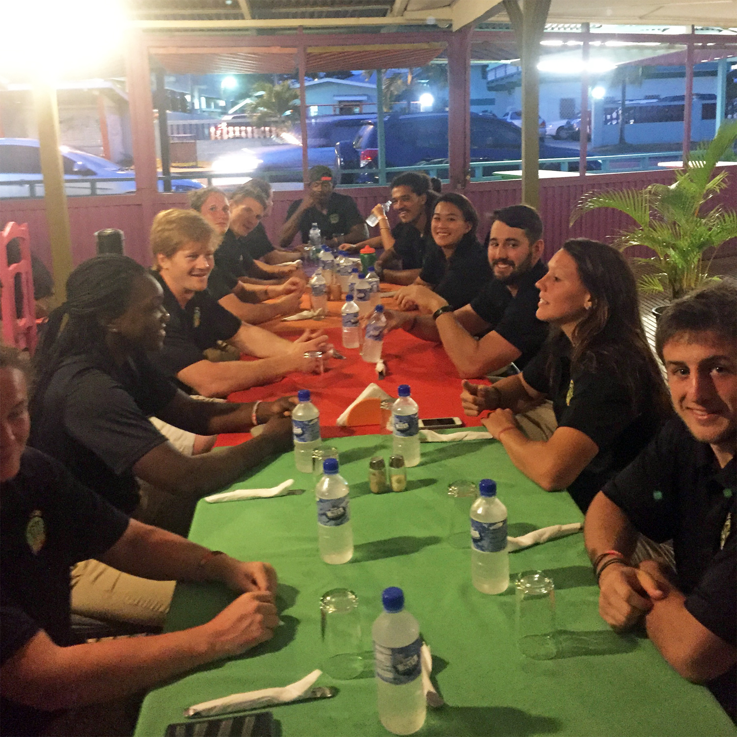 Dinner at Colours