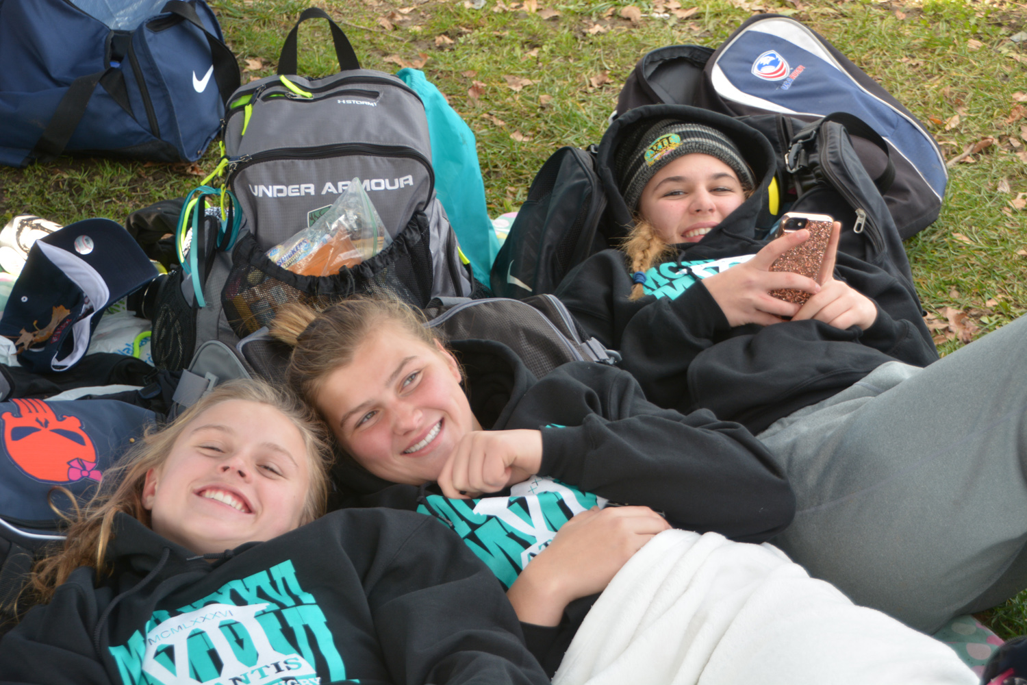 Cassidy Julia and ...
          relaxing