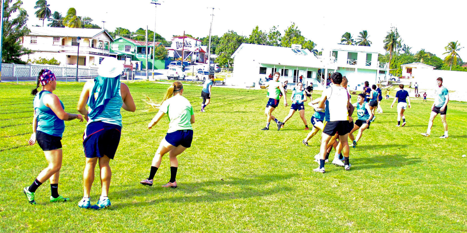 Coke - Pepsi game at practice