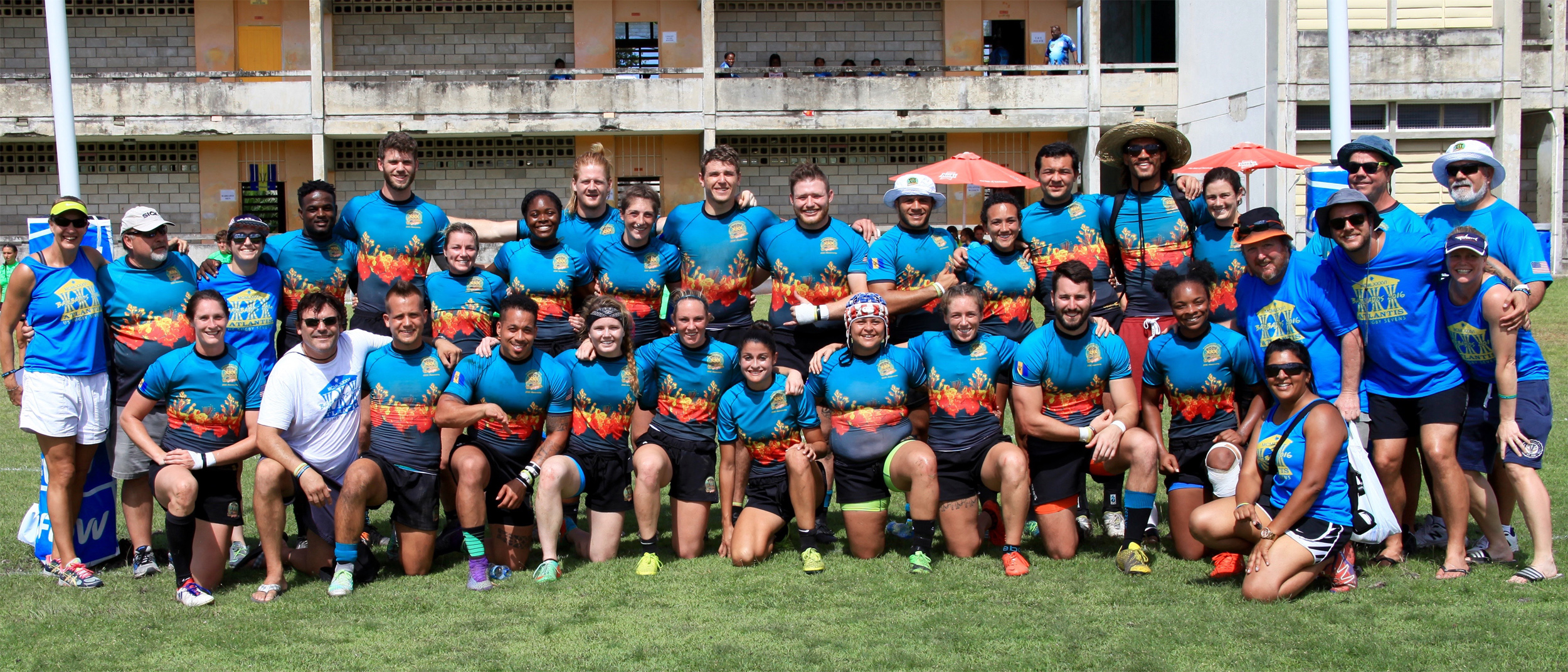 Both teams at field