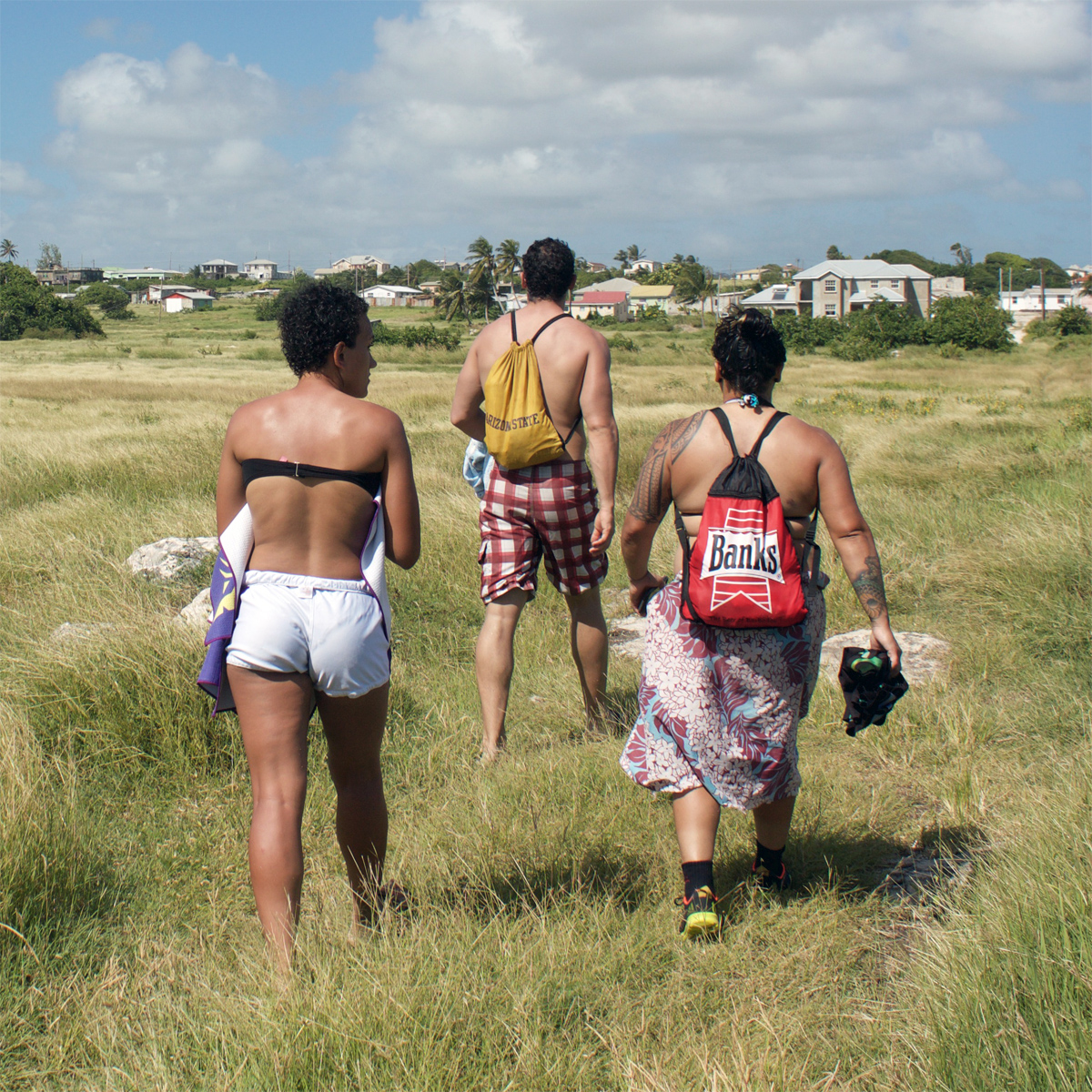 Walking through grass - Ariel Andrew JT