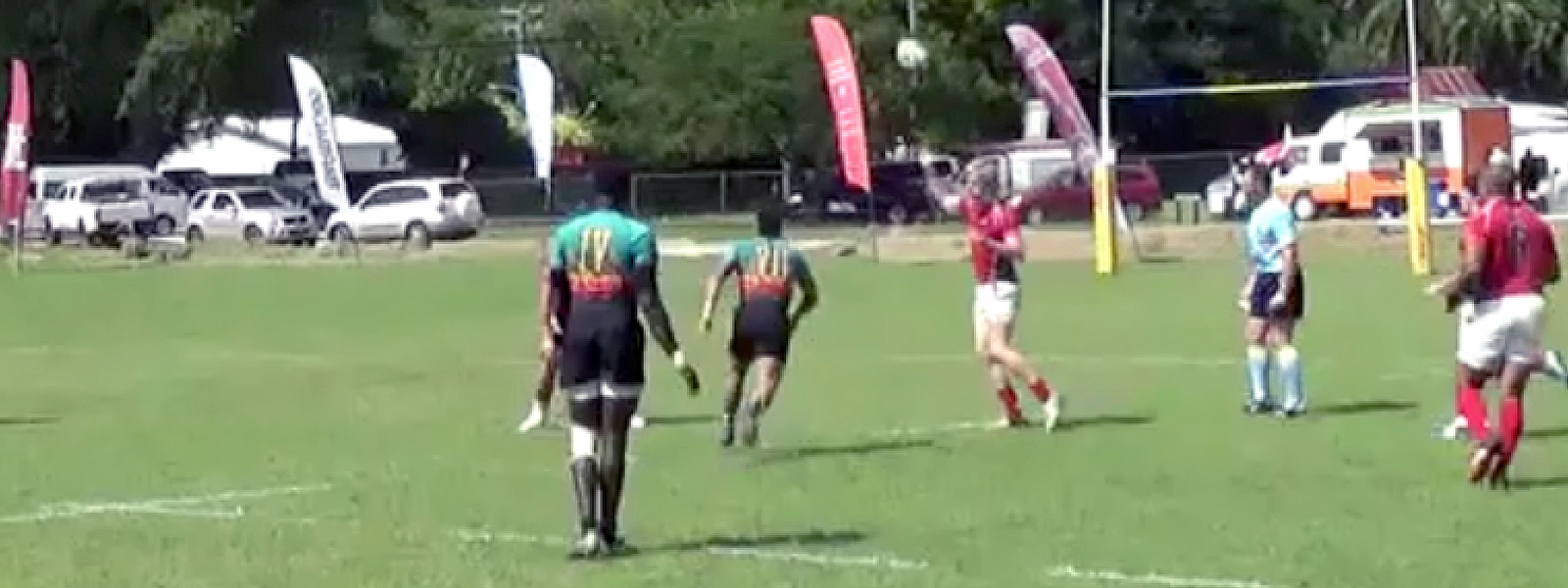 Anthony A kicks to self for try