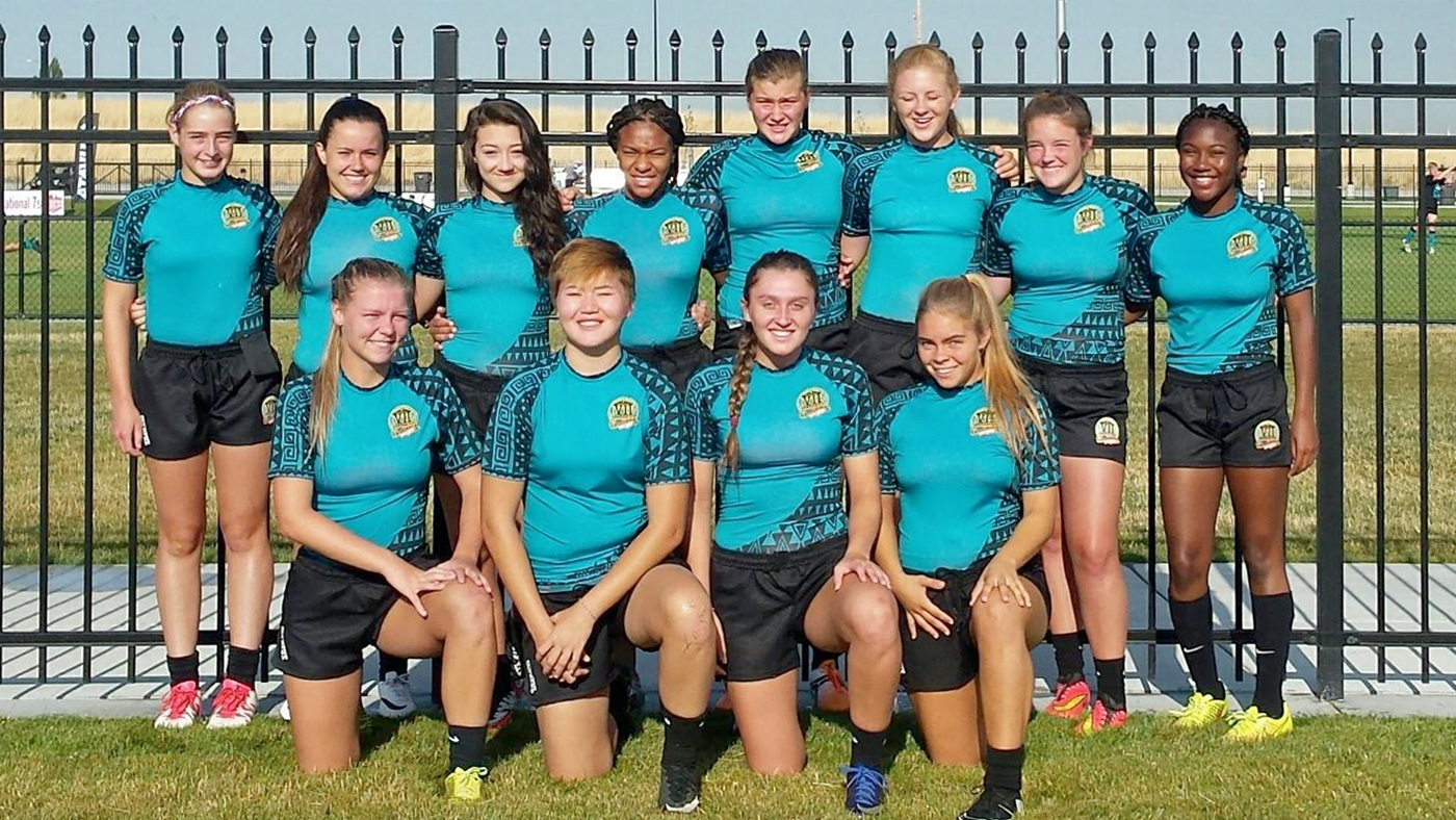Girls
          U18 Team at 2016 NAI Sevens