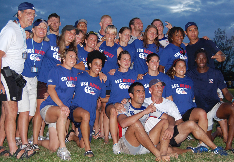 US Men and Women Gather at Qualifier
        for 2009 RWC7 (Bahamas)